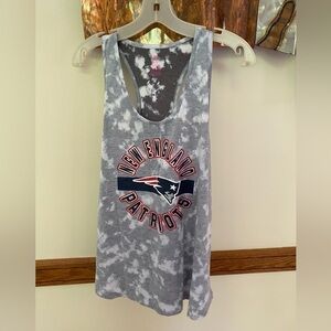 NWT New England Patriots tie dye tank size Large